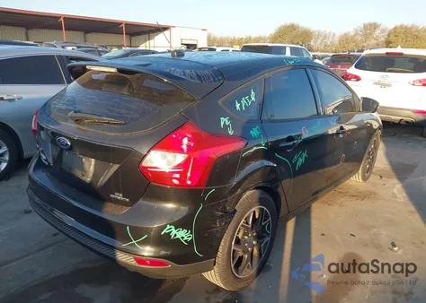 2013 Ford Focus Se из США, поврежденный, VIN 1FADP3K28DL369616